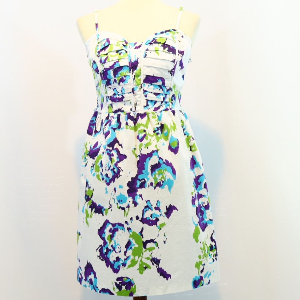 Cato Printed Dress - Picture 1 of 8